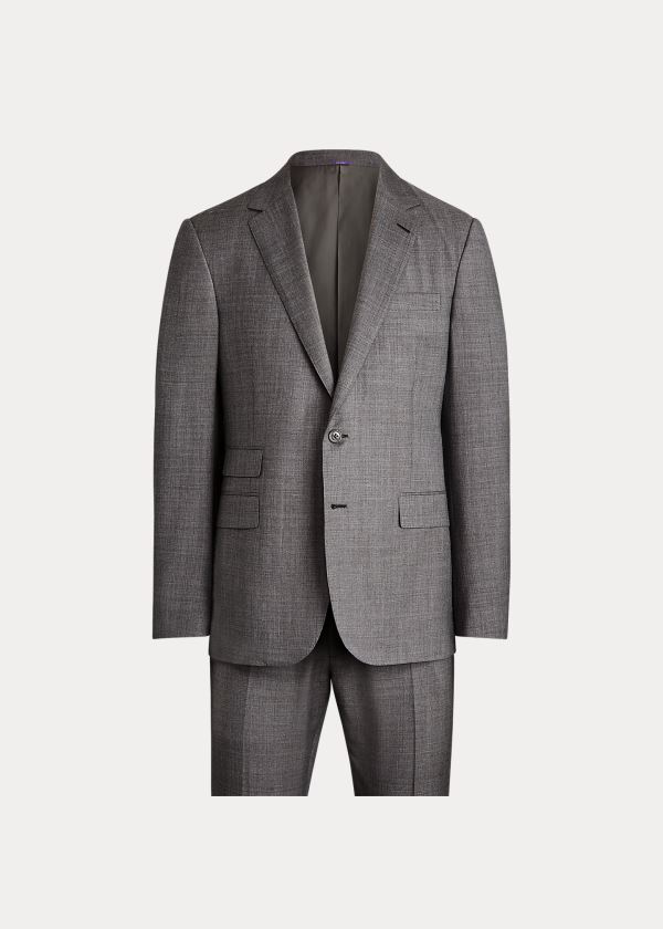 Men's Ralph Lauren Gregory Hand-Tailored Suits | 236810KDW